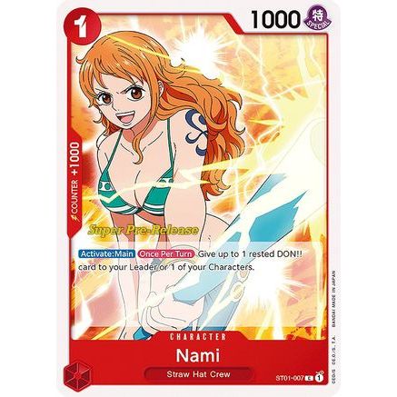 Nami (ST01-007) - Super Pre-Release Starter Deck 1: Straw Hat Crew