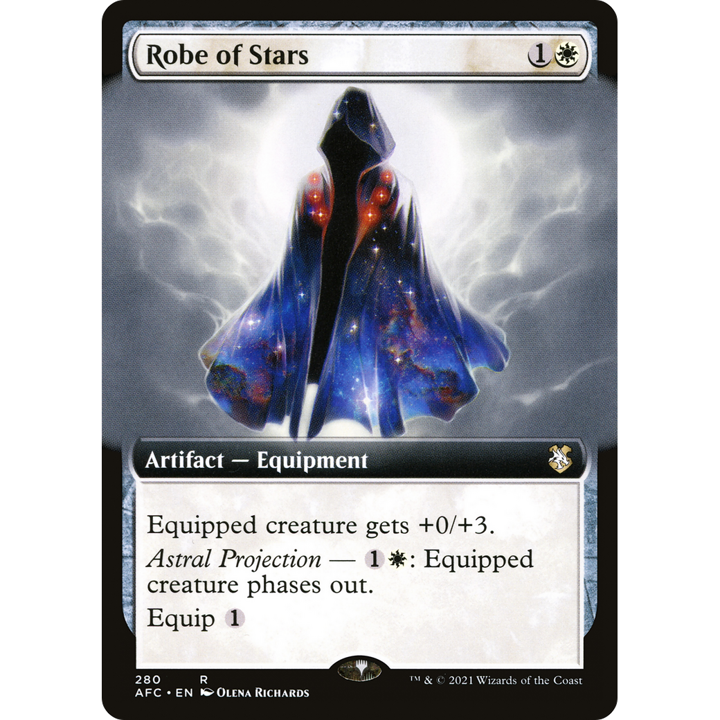 Robe of Stars (AFC-280) - Forgotten Realms Commander: (Extended Art)