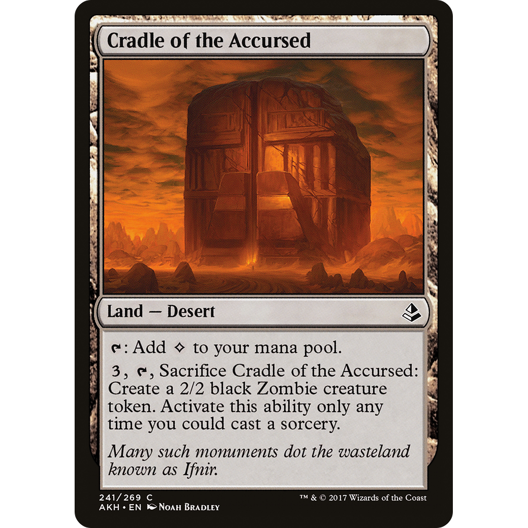 Cradle of the Accursed (AKH-241) - Amonkhet Foil