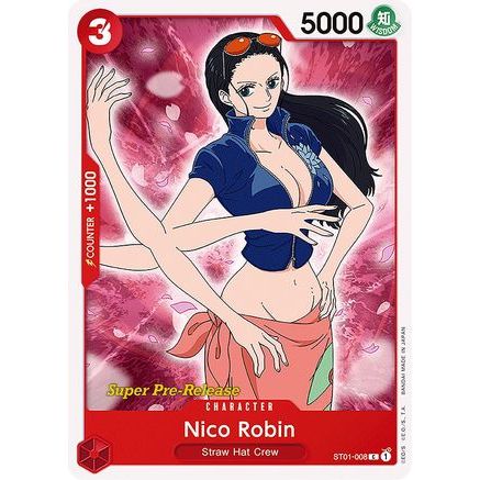 Nico Robin (ST01-008) - Super Pre-Release Starter Deck 1: Straw Hat Crew