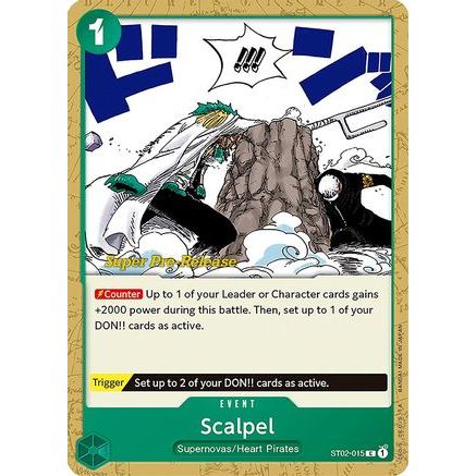 Scalpel (ST02-015) - Super Pre-Release Starter Deck 2: Worst Generation