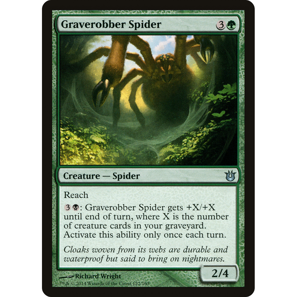 Graverobber Spider (BNG-122) - Born of the Gods
