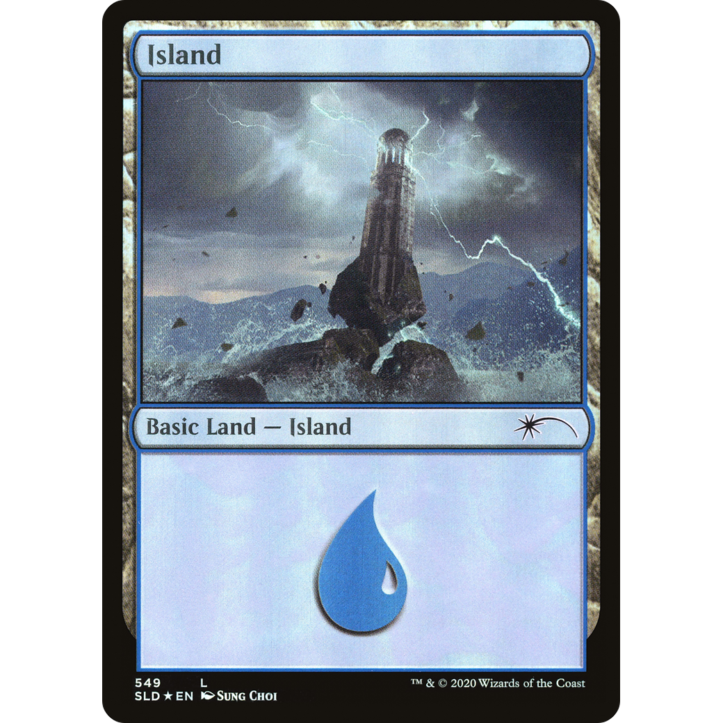 Island (549) (SLD-549) - Secret Lair Drop Foil