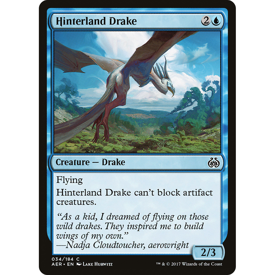 Hinterland Drake (AER-034) - Aether Revolt