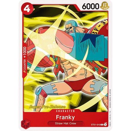 Franky (ST01-010) - Super Pre-Release Starter Deck 1: Straw Hat Crew