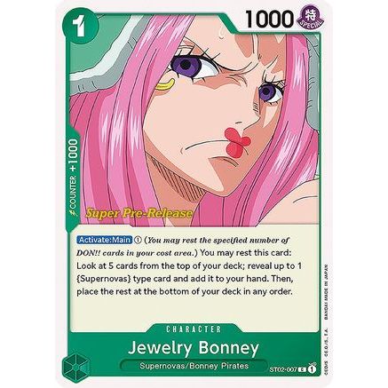 Jewelry Bonney (ST02-007) - Super Pre-Release Starter Deck 2: Worst Generation