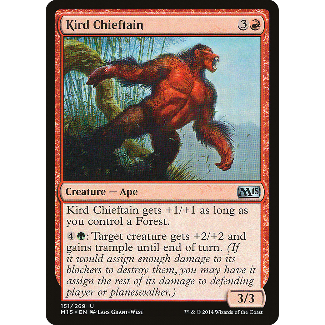 Kird Chieftain (M15-151) - Magic 2015