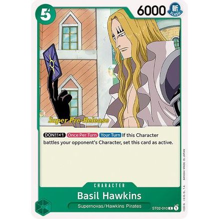 Basil Hawkins (ST02-010) - Super Pre-Release Starter Deck 2: Worst Generation
