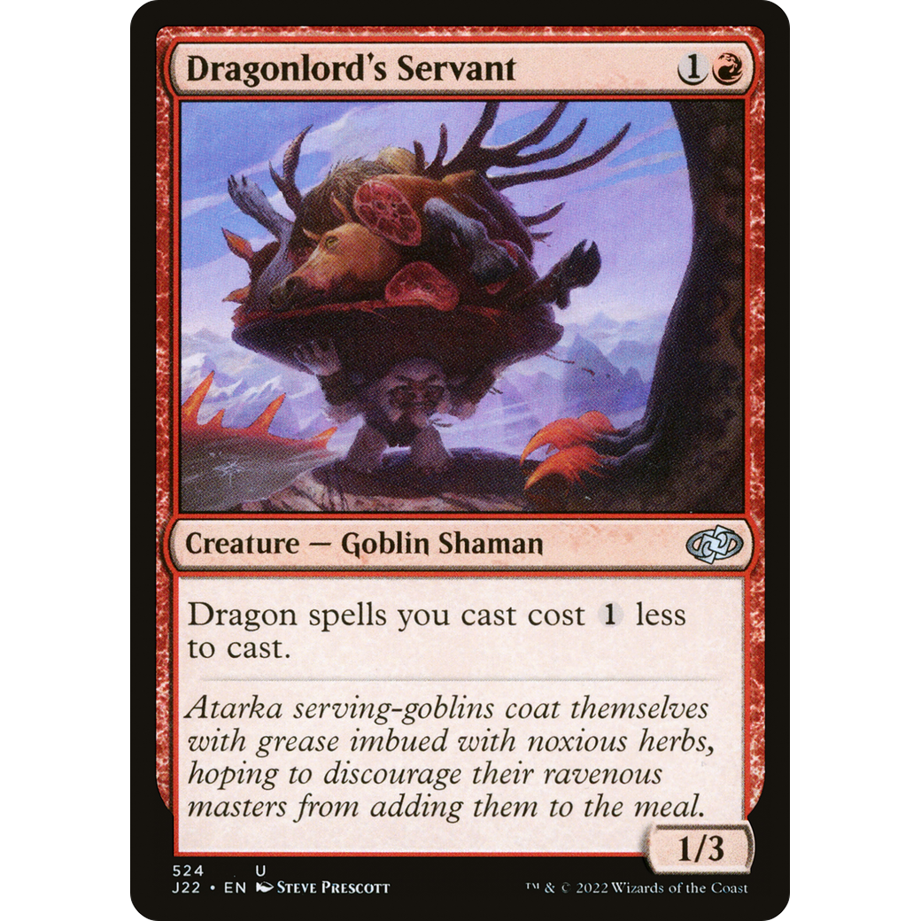Dragonlord's Servant (J22-524) - Jumpstart 2022