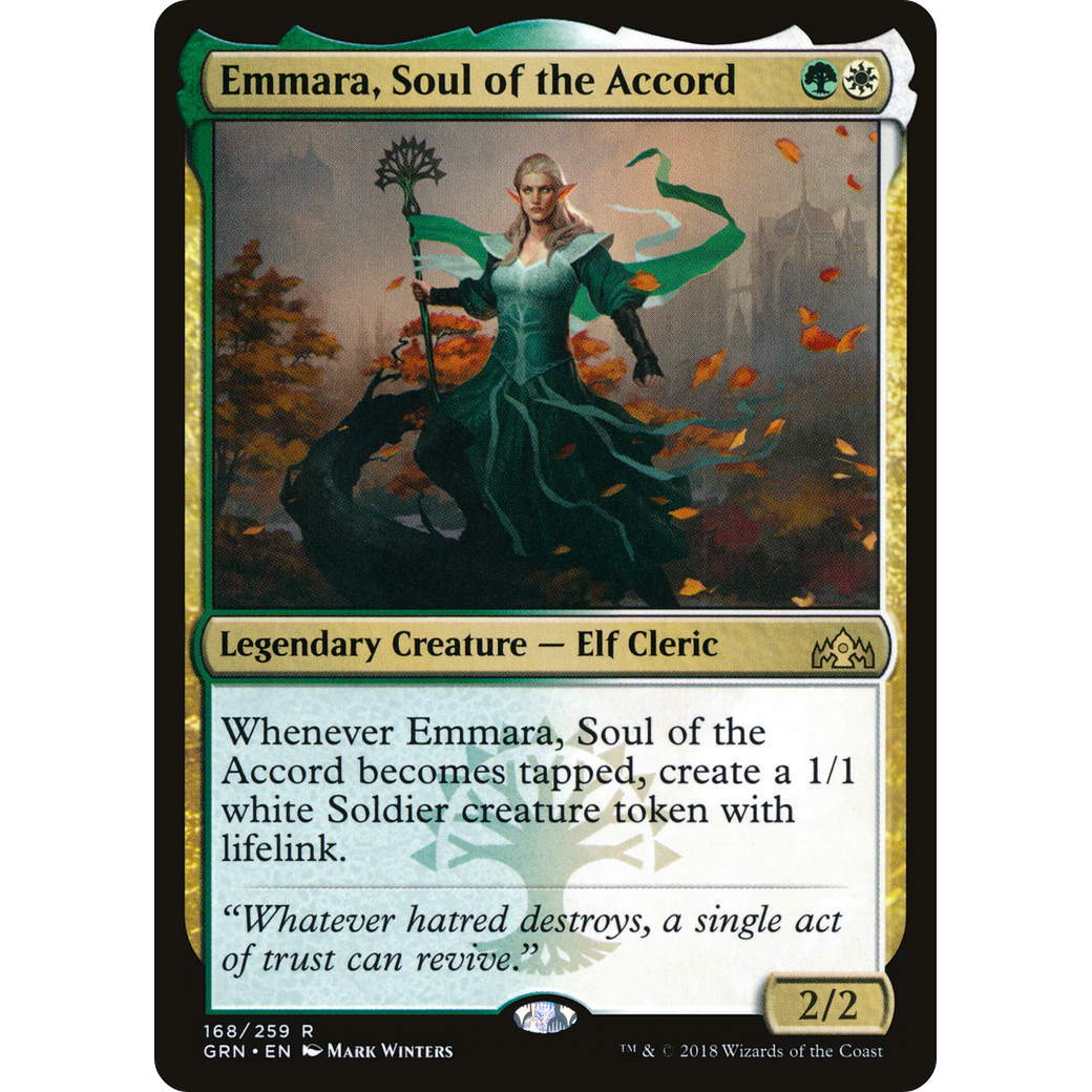 Emmara, Soul of the Accord (GRN-168) - Guilds of Ravnica Foil