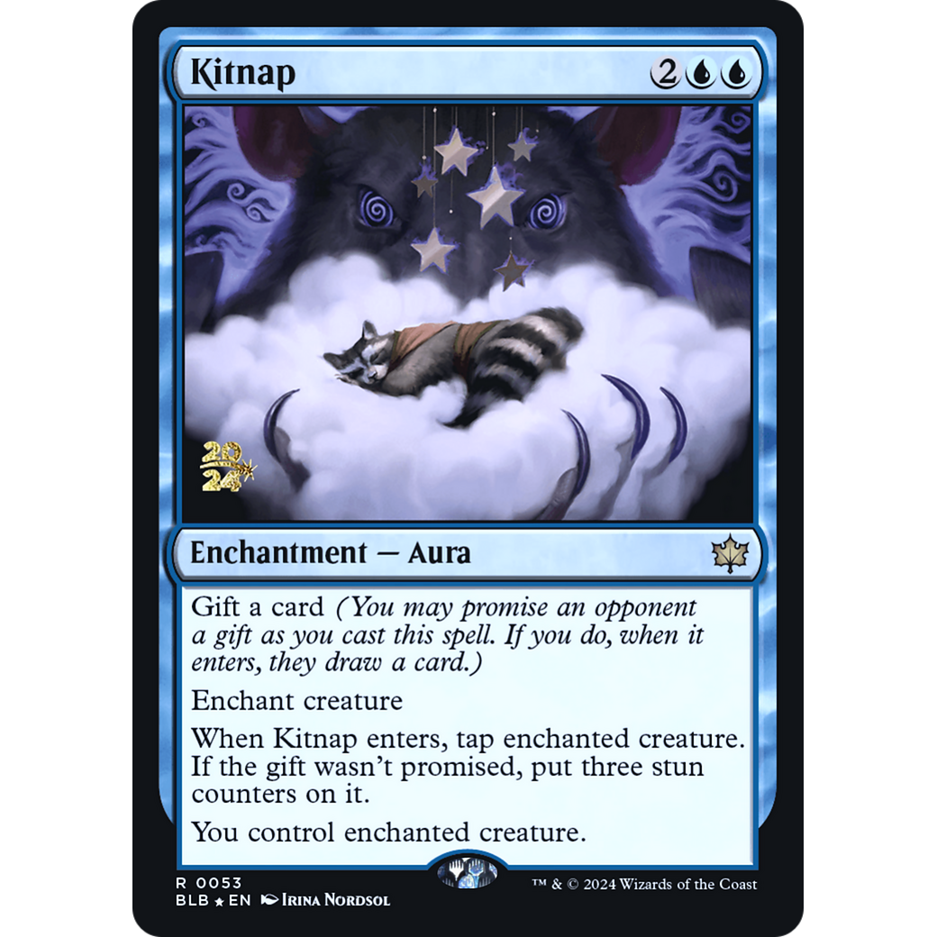Kitnap (PRE-53S) - Bloomburrow Promos Foil