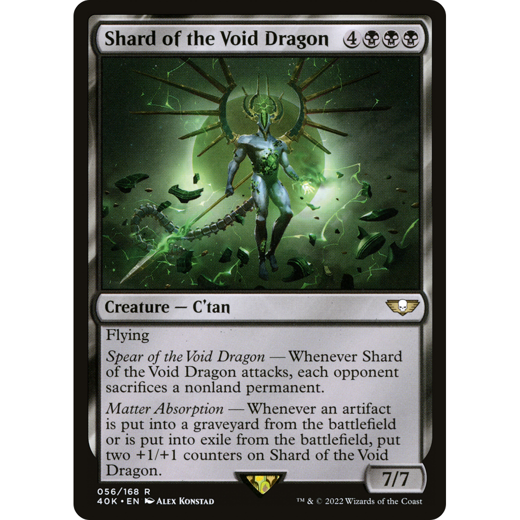 Shard of the Void Dragon (40K-056) - Warhammer 40,000 Commander