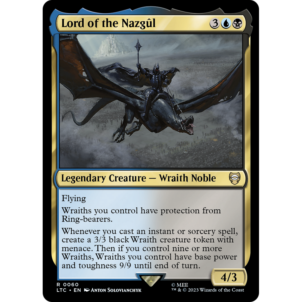 Lord of the Nazgûl (LTC-060) - Tales of Middle-earth Commander