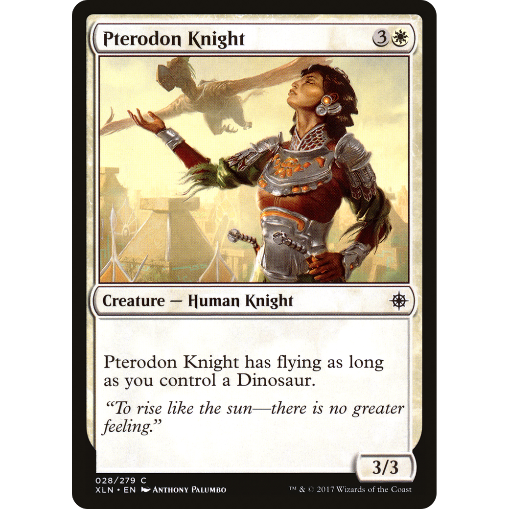 Pterodon Knight (XLN-028) - Ixalan Foil