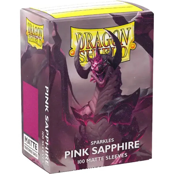 Dragon Shield: Pink Sapphire Matte 100ct Sleeves