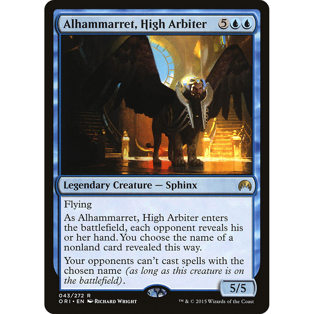 Alhammarret, High Arbiter (ORI-043) - Magic Origins