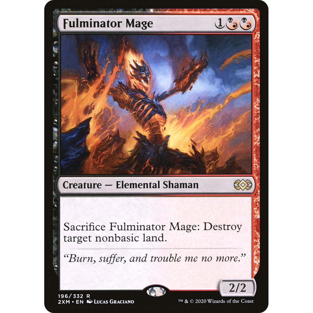 Fulminator Mage (2XM-196) - Double Masters
