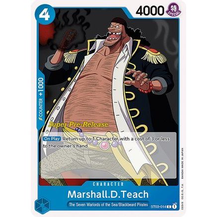 Marshall.D.Teach (ST03-014) - Super Pre-Release Starter Deck 3: The Seven Warlords of the Sea