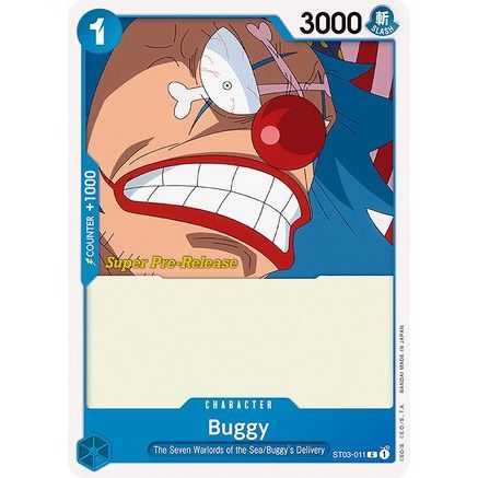 Buggy (ST03-011) - Super Pre-Release Starter Deck 3: The Seven Warlords of the Sea