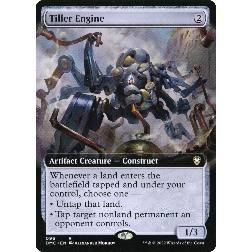 Tiller Engine (Extended Art) (DMC-096) - Dominaria United Commander: (Extended Art)