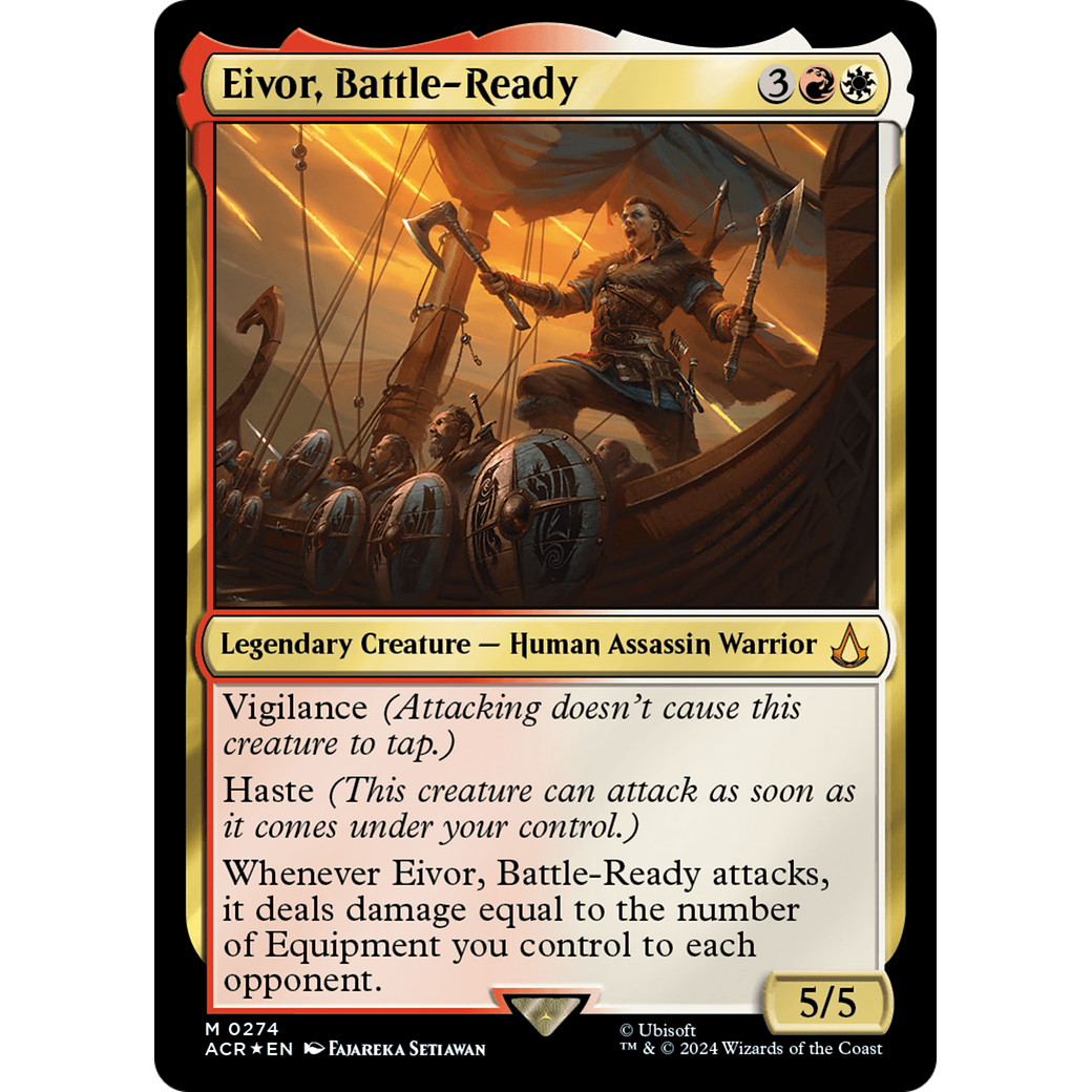 Eivor, Battle-Ready (ACR-274) - Assassin's Creed Foil
