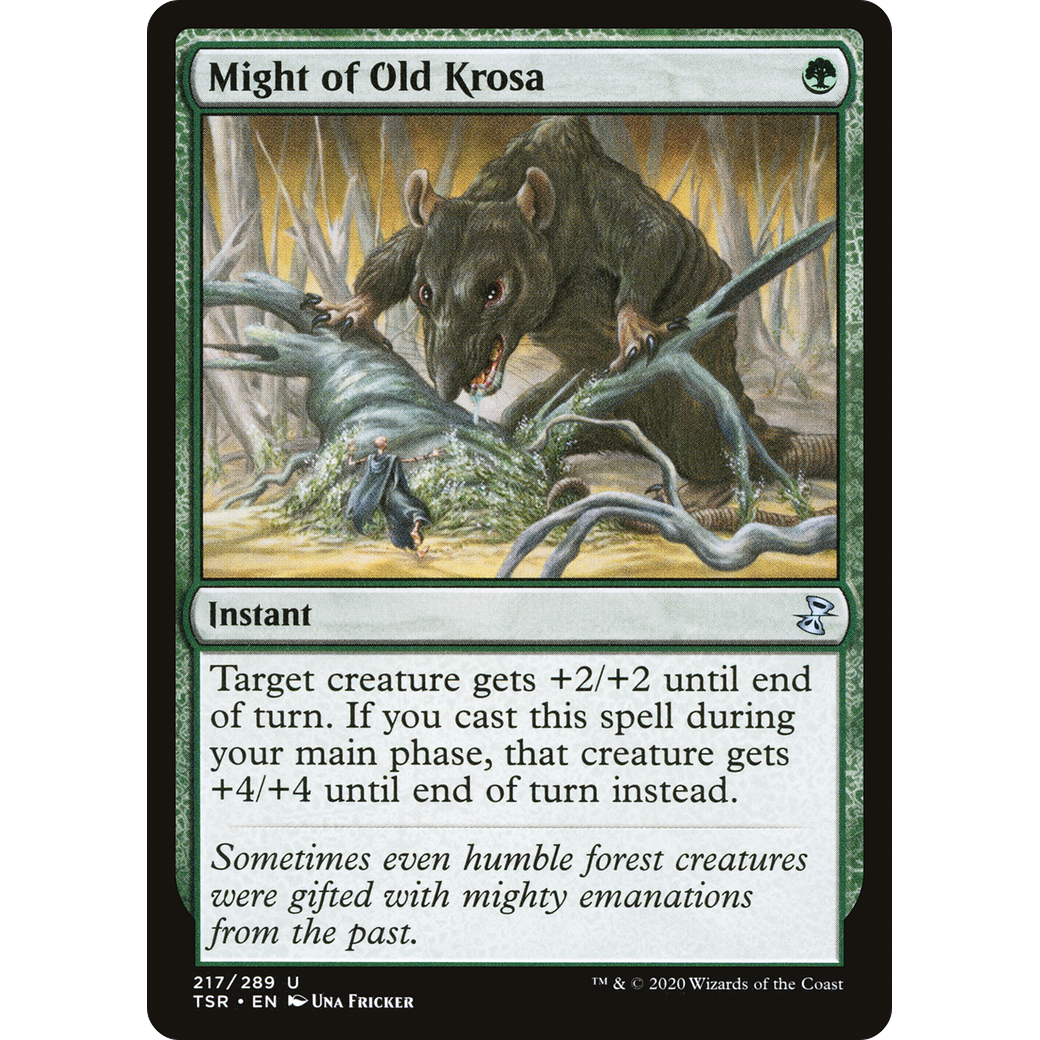 Might of Old Krosa (TSR-217) - Time Spiral Remastered