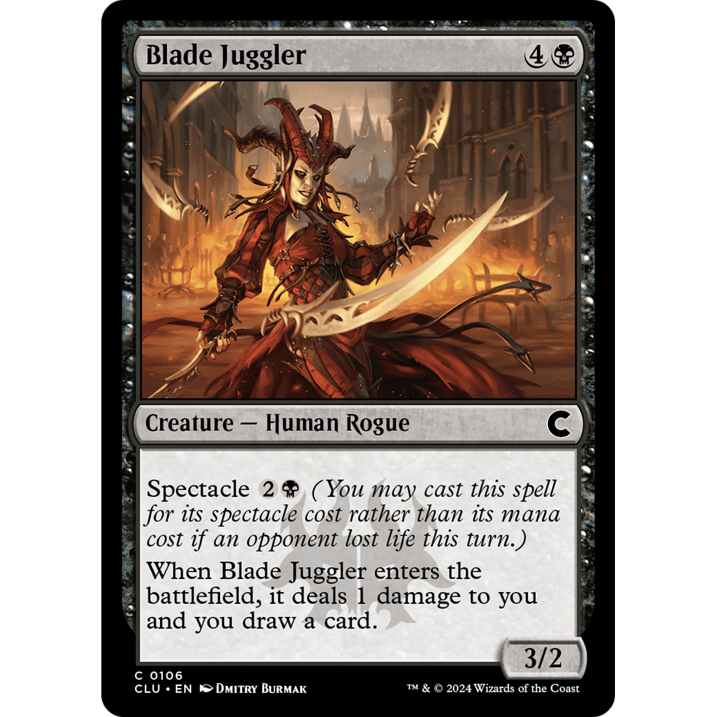 Blade Juggler (CLU-106) - Ravnica: Clue Edition
