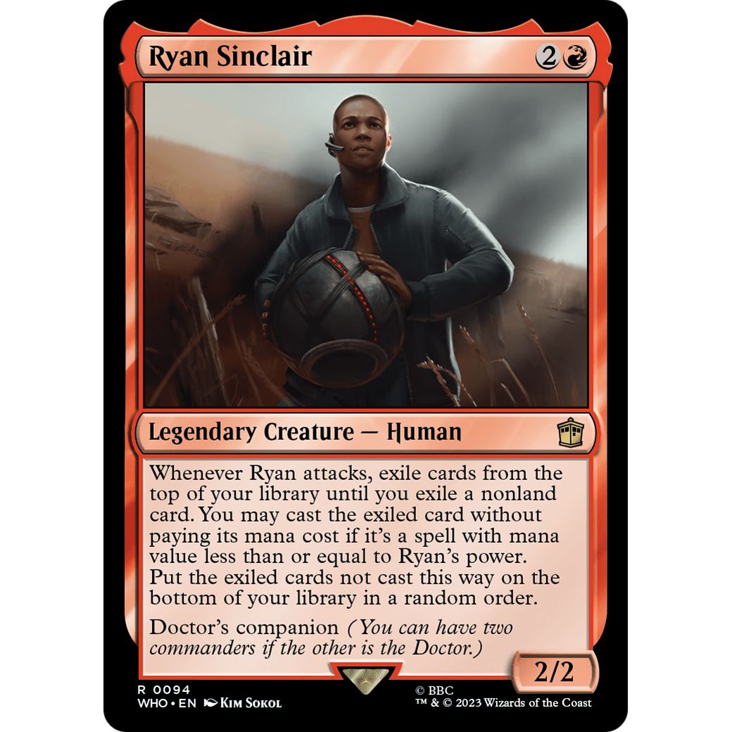 Ryan Sinclair (WHO-094) - Doctor Who Foil