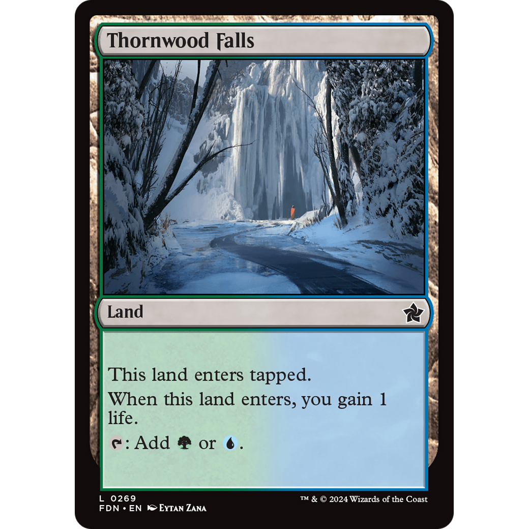 Thornwood Falls (FDN-269) - Foundations Foil