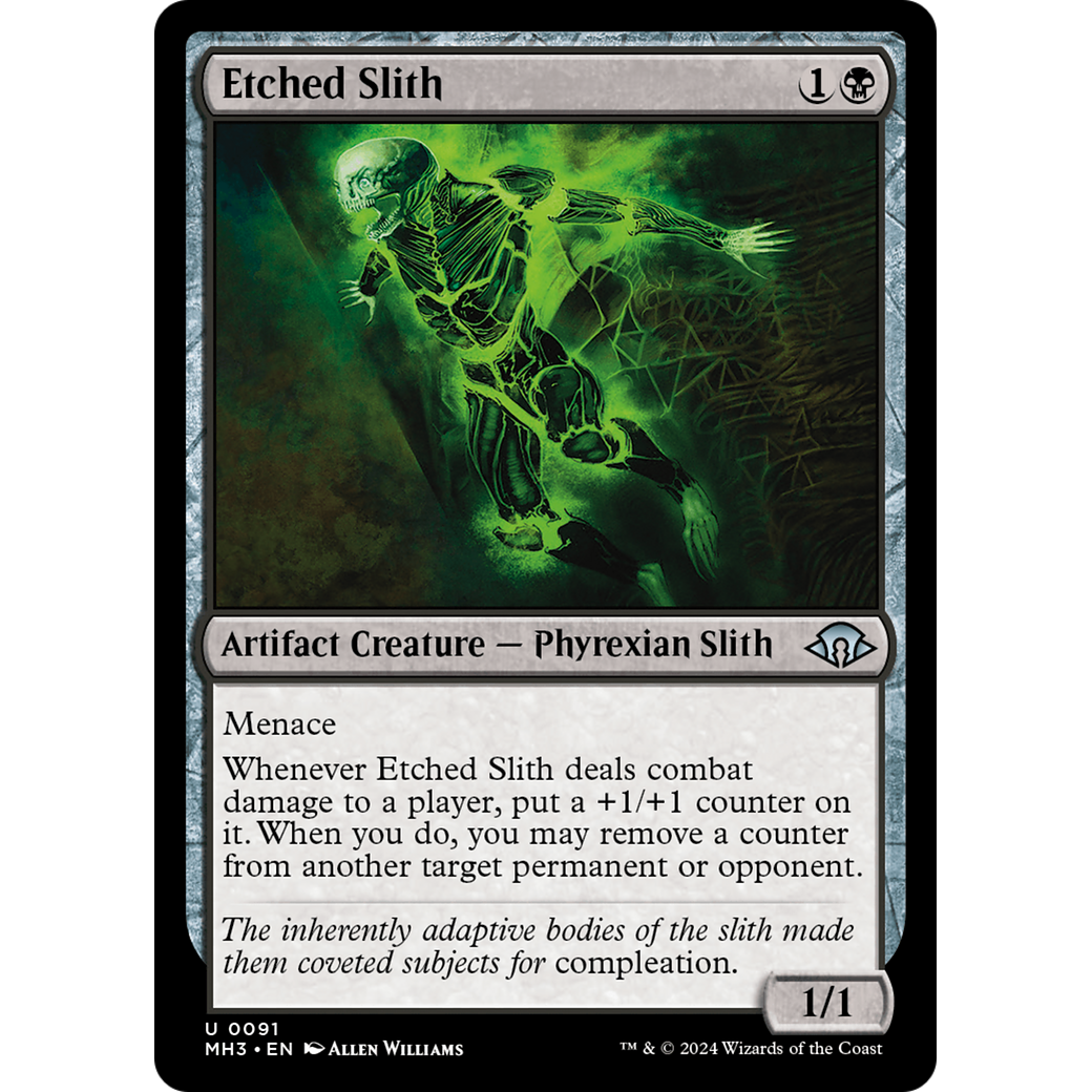 Etched Slith (MH3-091) - Modern Horizons 3