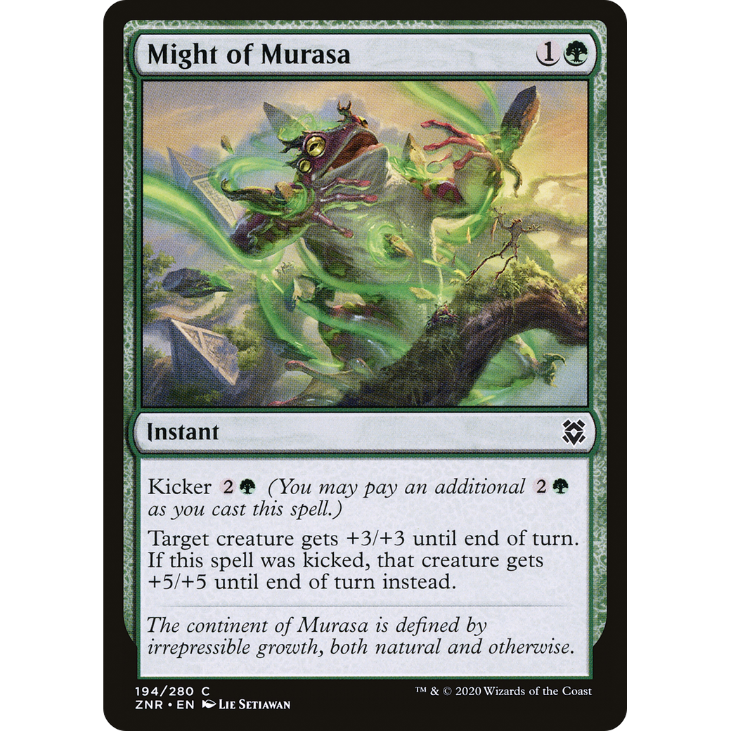 Might of Murasa (ZNR-194) - Zendikar Rising Foil