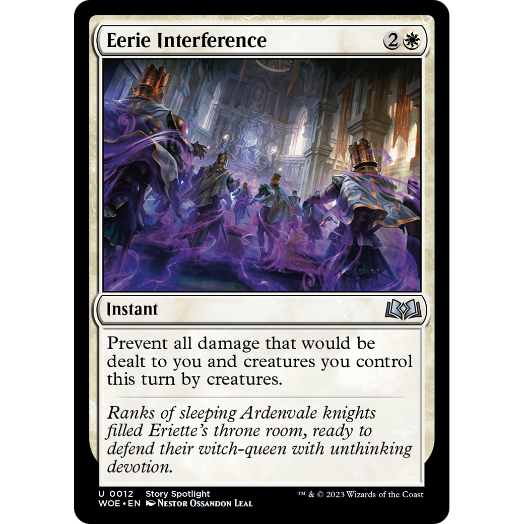 Eerie Interference (WOE-012) - Wilds of Eldraine Foil