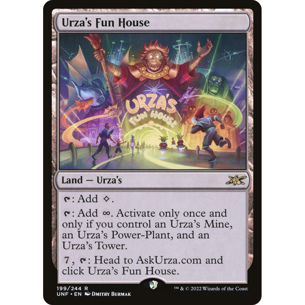 Urza's Fun House (UNF-199) - Unfinity Foil