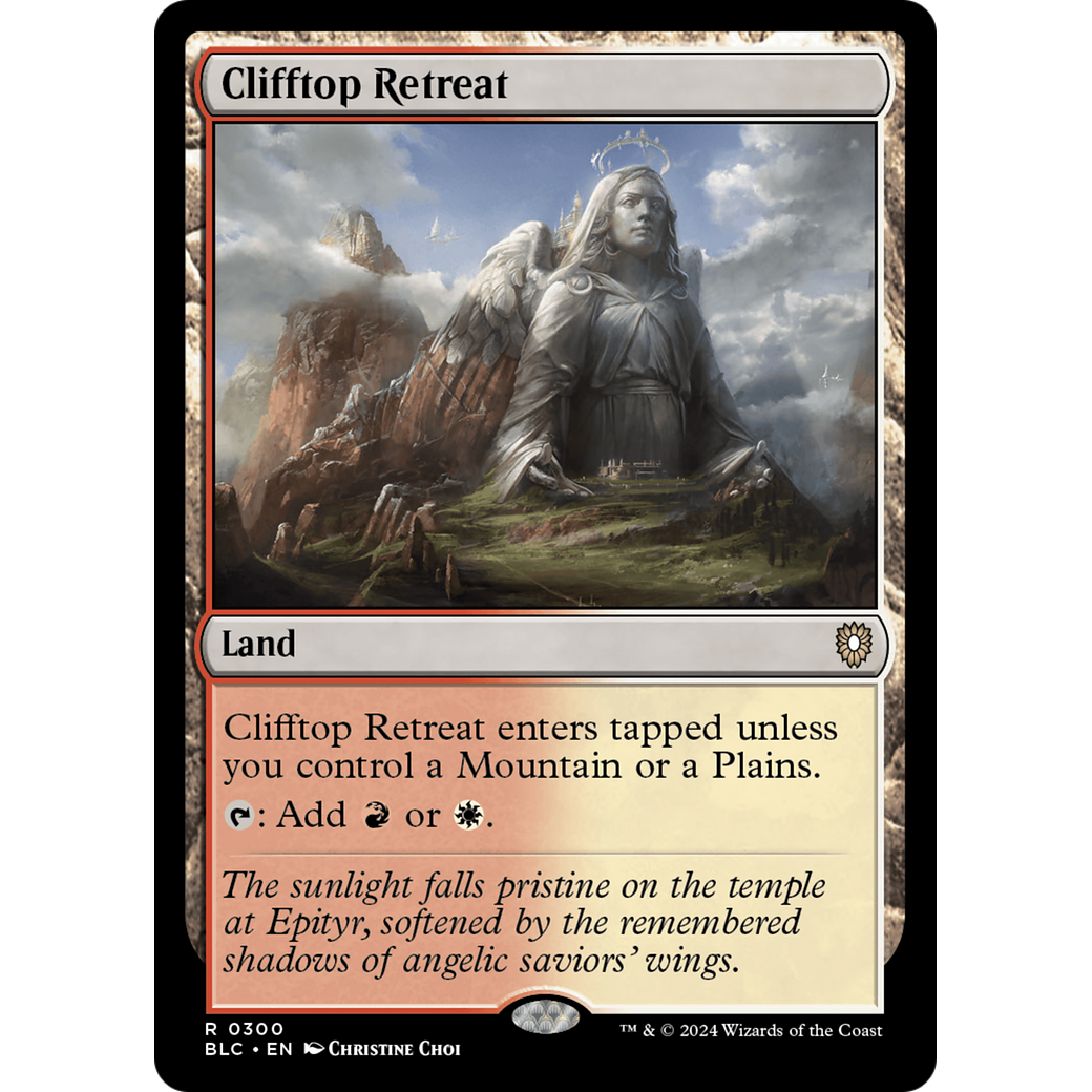 Clifftop Retreat (BLC-300) - Bloomburrow Commander