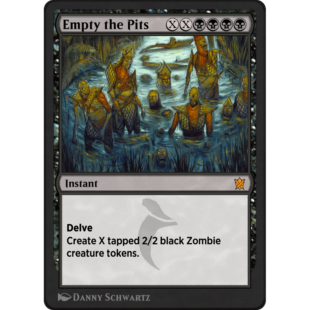 Empty the Pits (KTK-72Y) - Khans of Tarkir