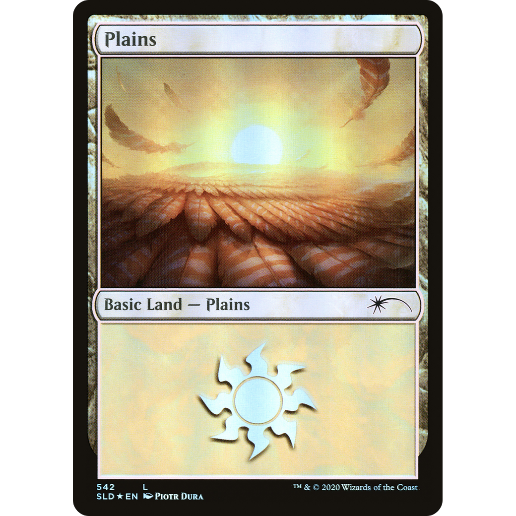 Plains (542) (SLD-542) - Secret Lair Drop Foil
