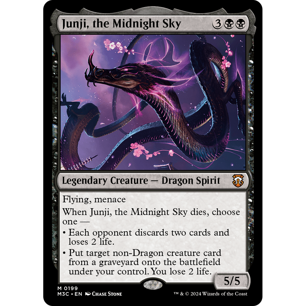 Junji, the Midnight Sky (M3C-199) - Modern Horizons 3 Commander