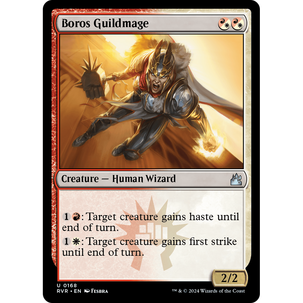 Boros Guildmage (RVR-168) - Ravnica Remastered Foil