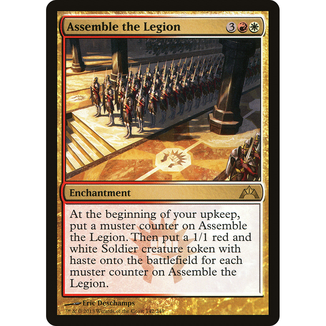 Assemble the Legion (GTC-142) - Gatecrash Foil