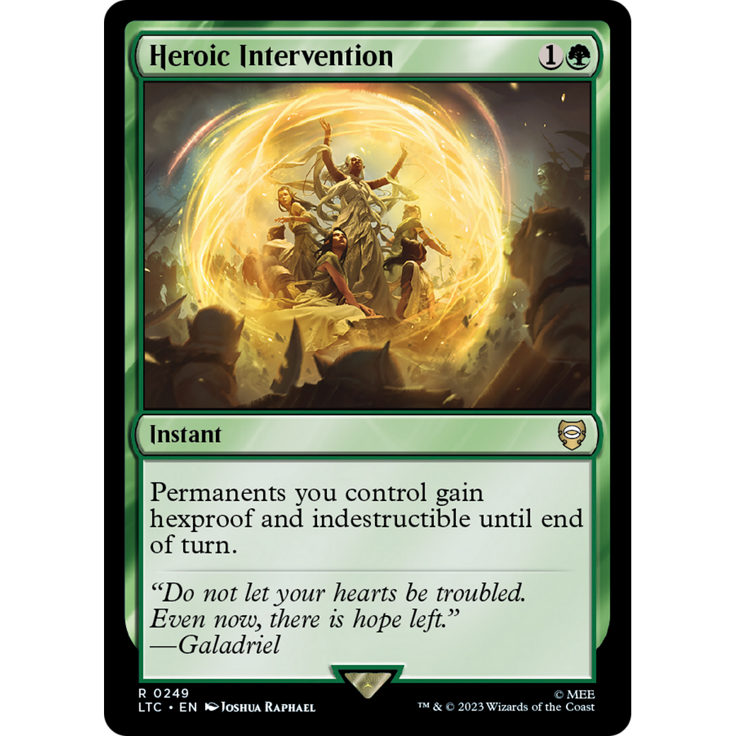 Heroic Intervention (LTC-249) - Tales of Middle-earth Commander