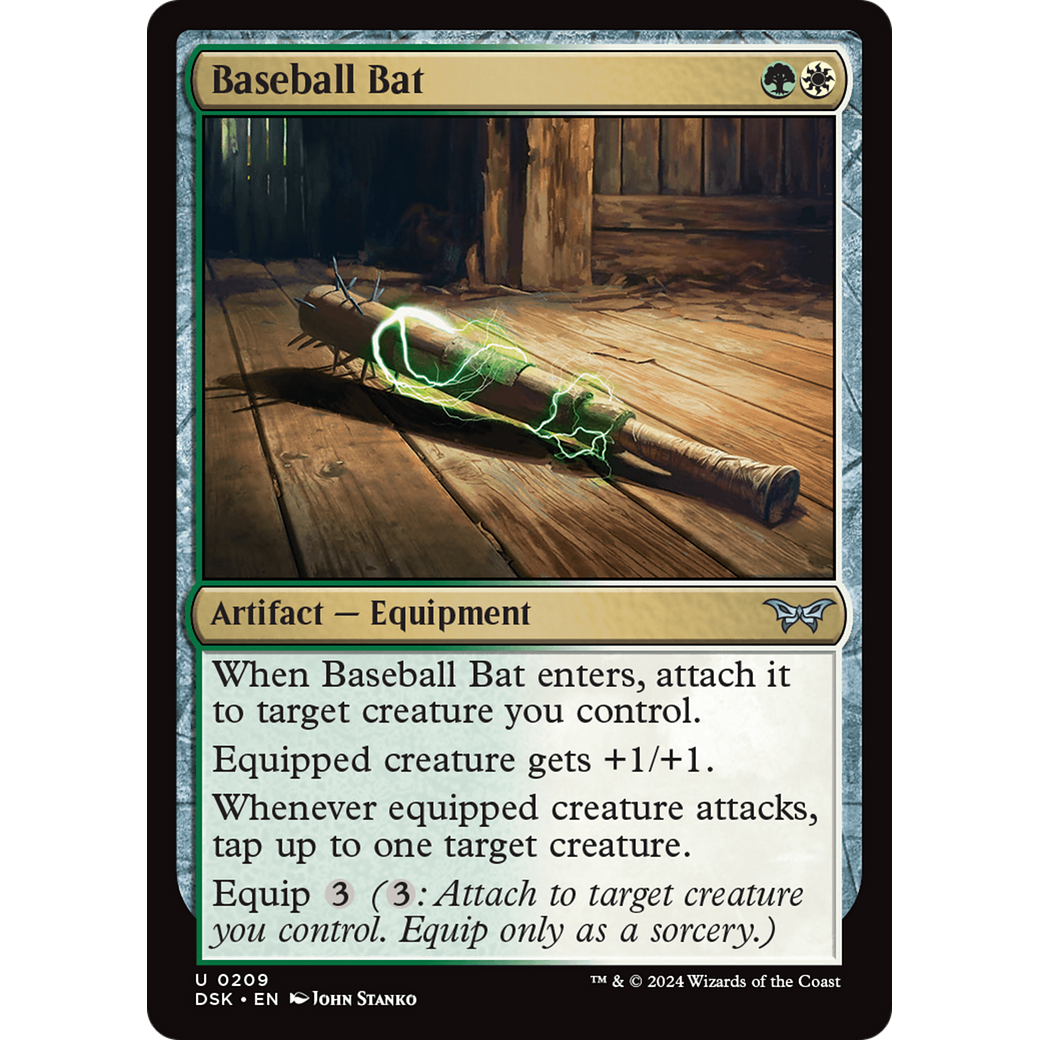 Baseball Bat (DSK-209) - Duskmourn: House of Horror