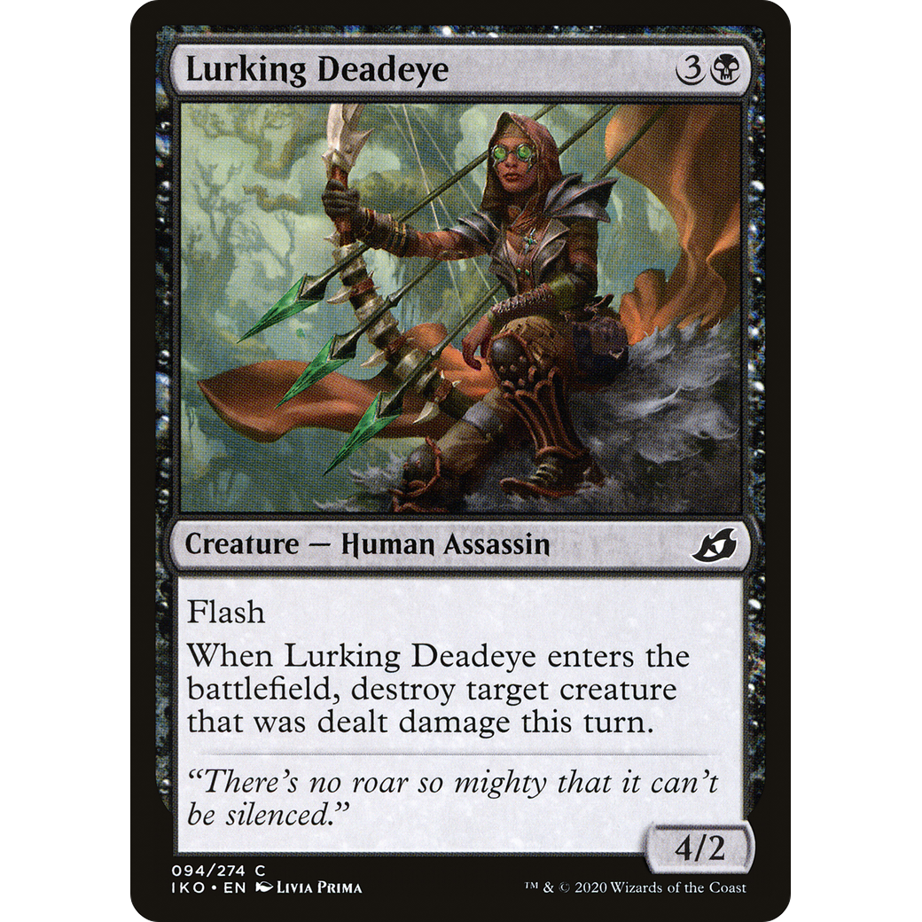 Lurking Deadeye (IKO-094) - Ikoria: Lair of Behemoths