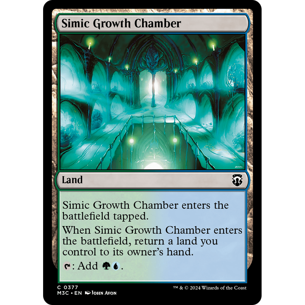 Simic Growth Chamber (M3C-377) - Modern Horizons 3 Commander