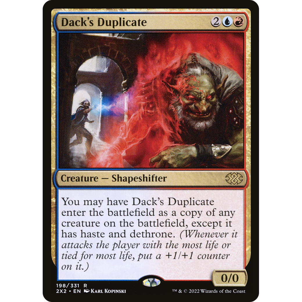 Dack's Duplicate (2X2-198) - Double Masters 2022