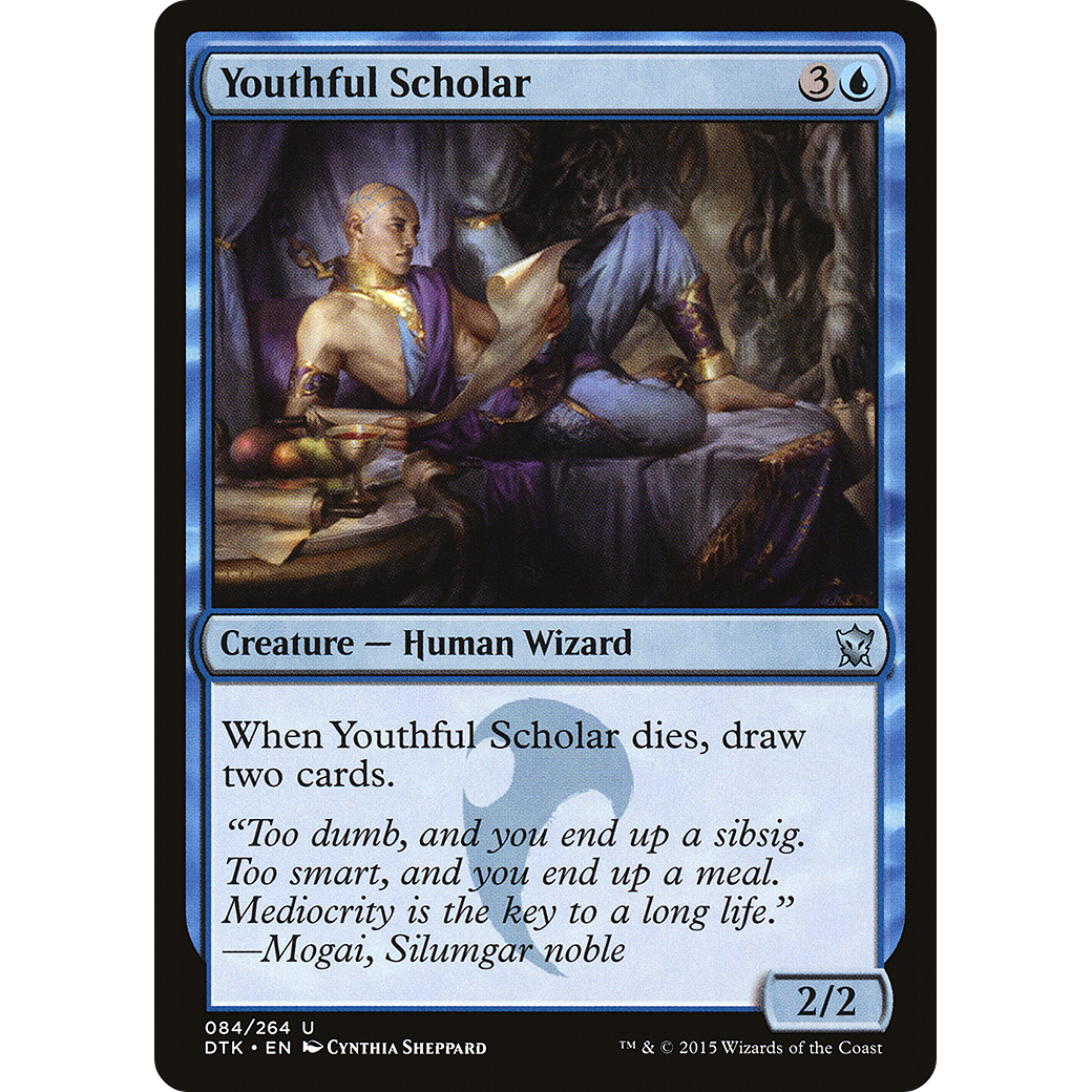Youthful Scholar (DTK-084) - Dragons of Tarkir Foil