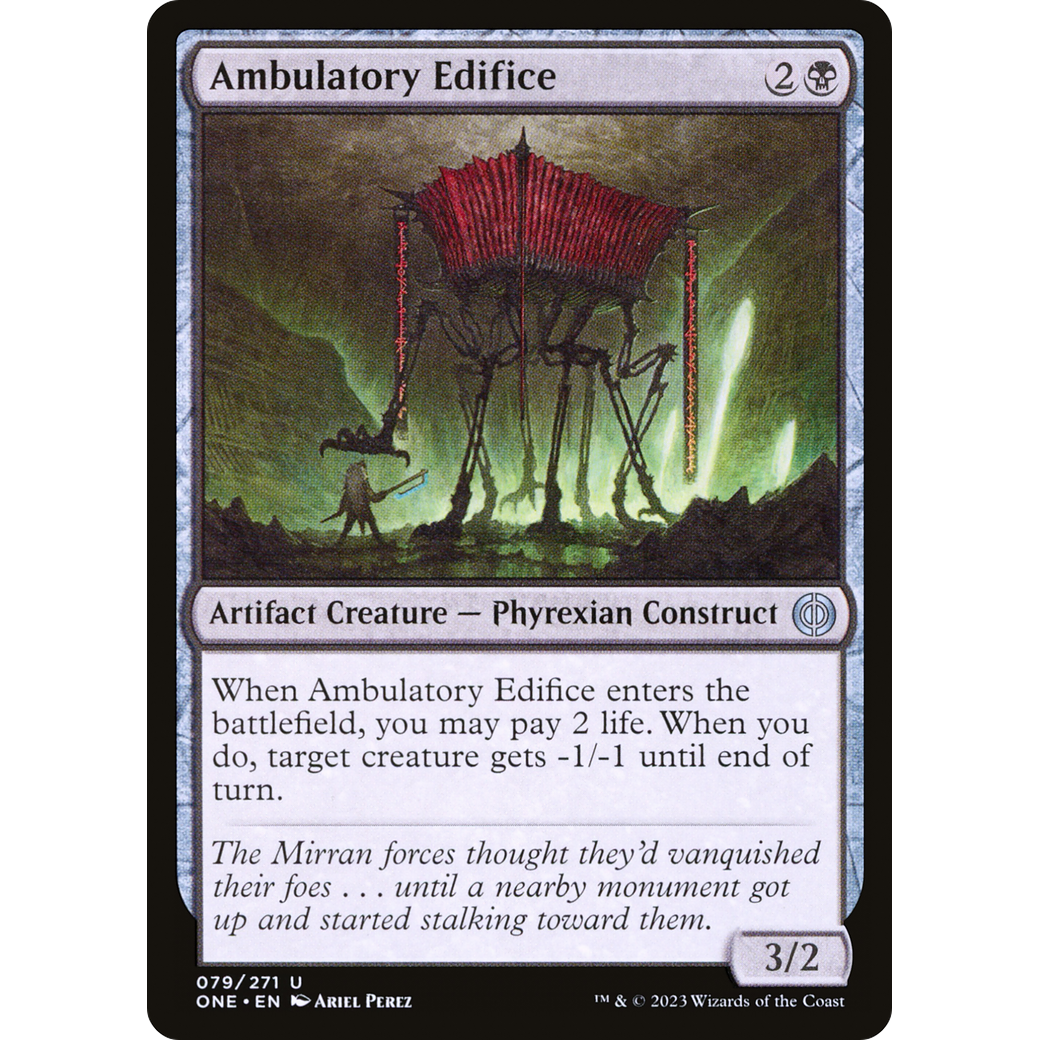 Ambulatory Edifice (ONE-079) - Phyrexia: All Will Be One Foil