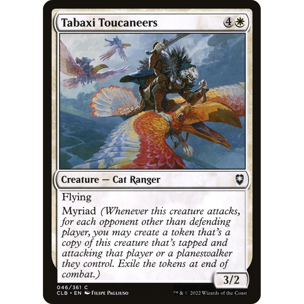 Tabaxi Toucaneers (CLB-046) - Commander Legends: Battle for Baldur's Gate