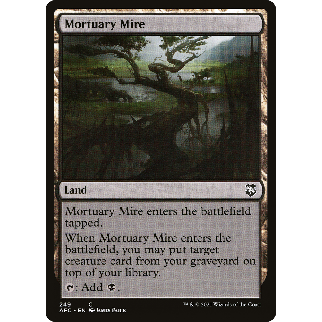 Mortuary Mire (AFC-249) - Forgotten Realms Commander