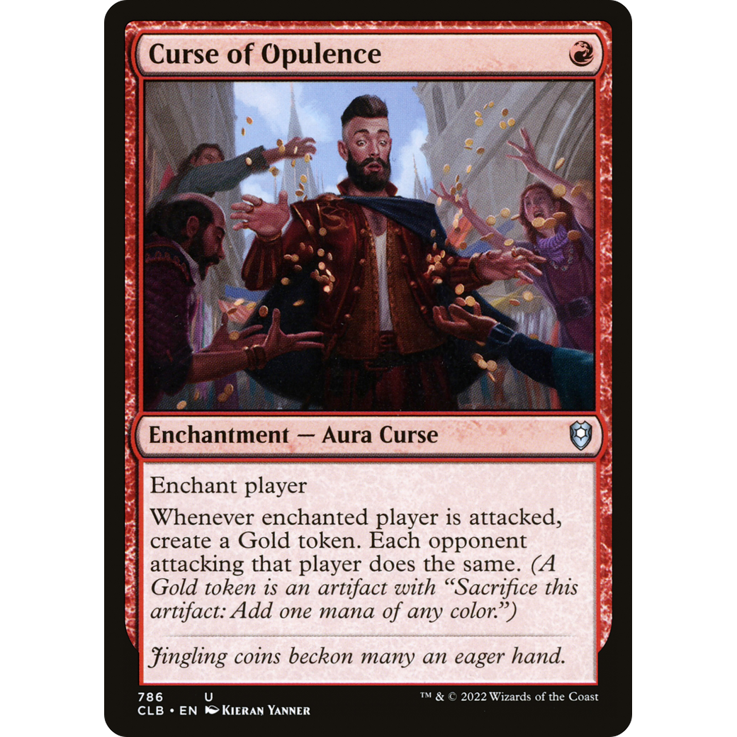 Curse of Opulence (CLB-786) - Commander Legends: Battle for Baldur's Gate