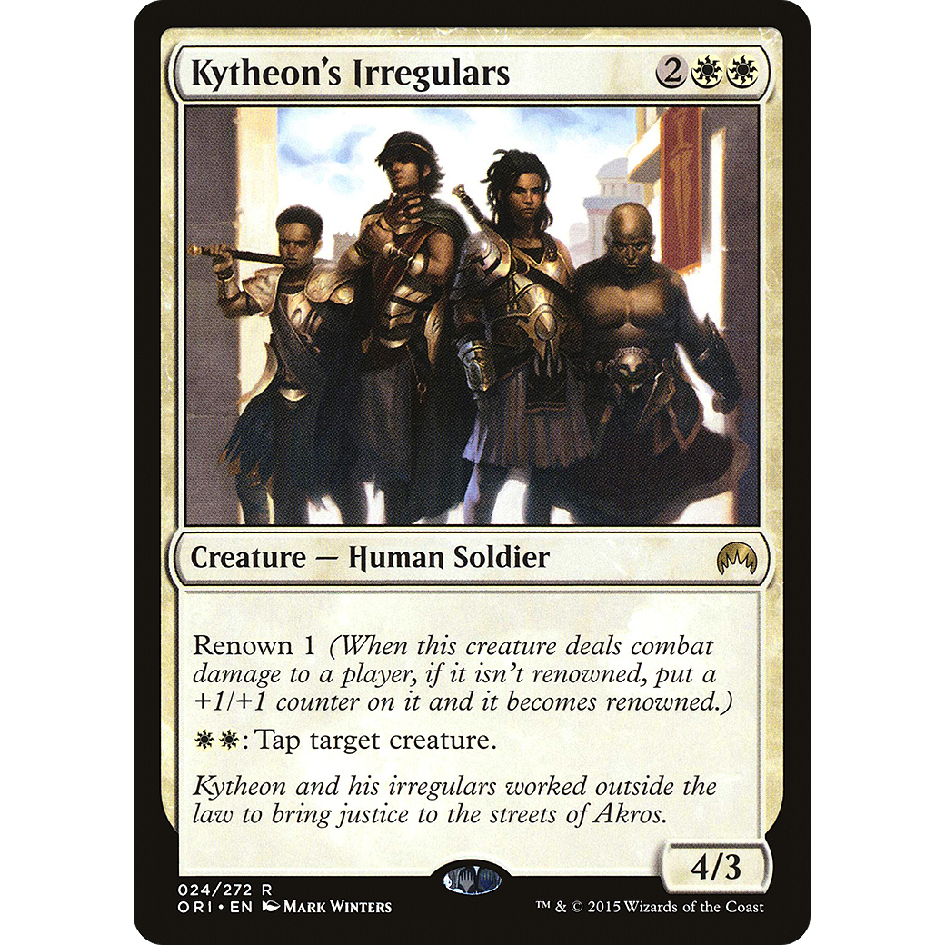 Kytheon's Irregulars (ORI-024) - Magic Origins Foil